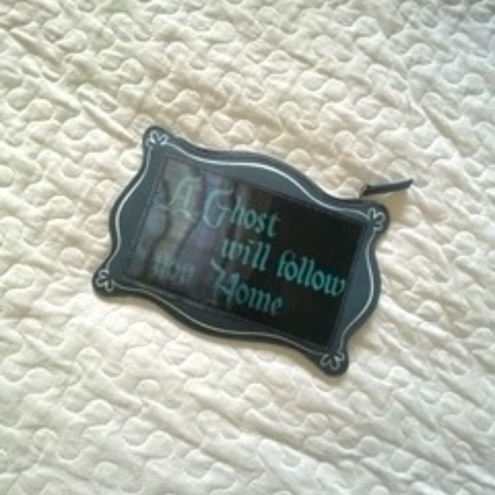 Disney Parks Haunted Mansion Zipper Pouch/Clutch